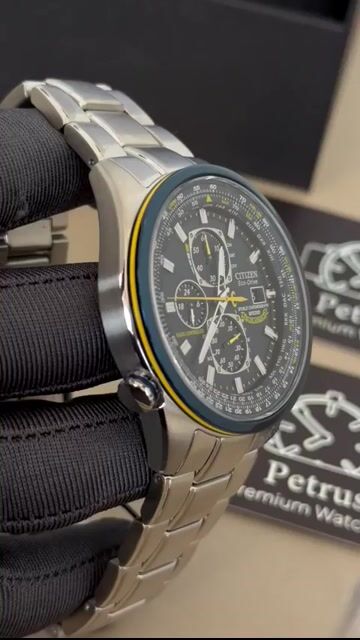 Video de Citizen Blue Angels TZ31650F Eco Drive 43mm - AÇO/MOSTRADOR AZUL