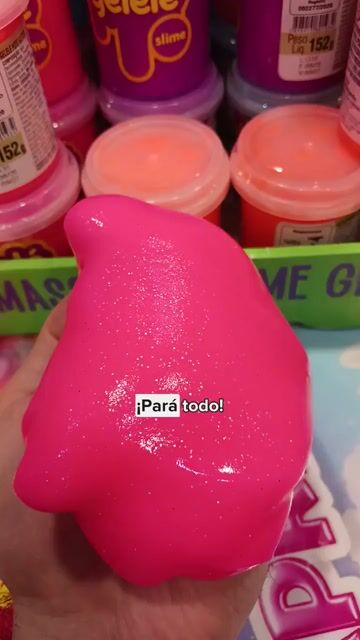 Video de Pote Slime Glitter con Brillito 152g Slimy Gelelé