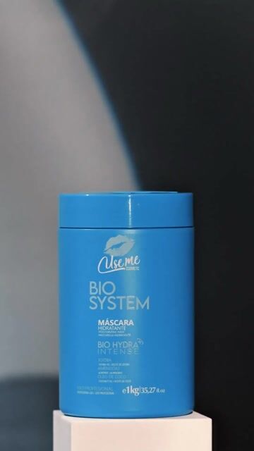 Video de Máscara Hidratação Capilar Bio System Hydra Intense Use Me 1kg
