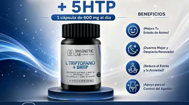 Video de L TRIPTOFANO+5 HTP X 60 CAPSULAS DE 600 MG SIN TACC