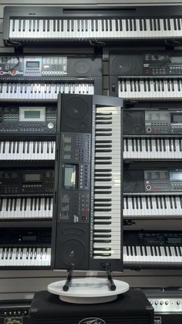 Video de Teclado Musical Sunset SK928 Sensitivo 61 Teclas USB MIDI con Pie