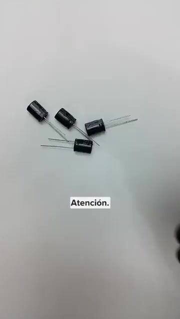 Video de Capacitor Electrolítico 4.7uf 450v 10x13mm - Pack 5 Unidades 4.7uf