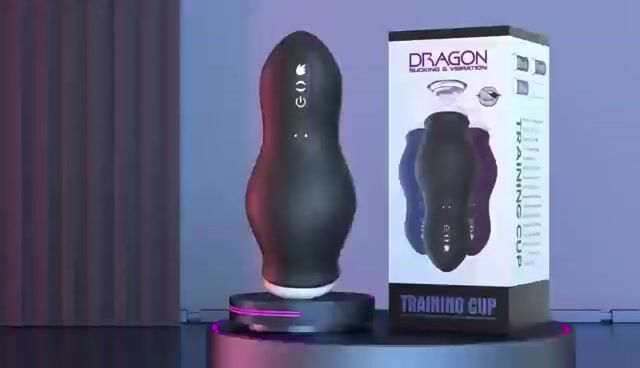 Video de Masturbador Hombre Copa Succión con Vibración 7 Modos USB