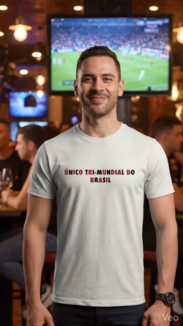 Vídeo de Camiseta Único tri mundial