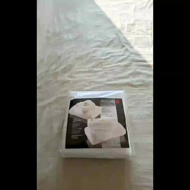 Video de JUEGO DE TOALLA Y TOALLON BLANCO 630 GRS/M2 HOTEL