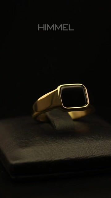 Video de Anillo Sello Zenit - Enchapado Oro 18k