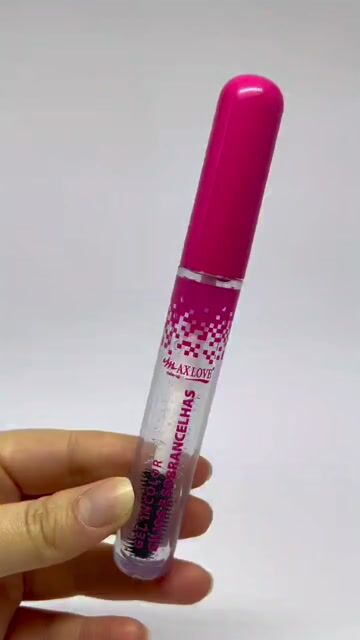 Video de Gel Incolor para cílios e sobrancelhas MAX love