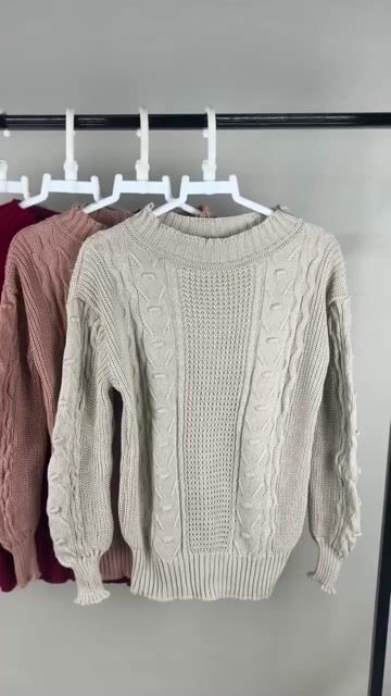 Video de Tricô Alongado Feminino Detalhes Laterais