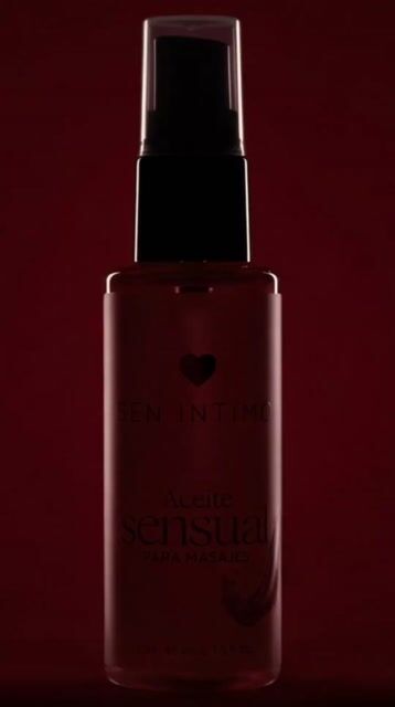 Video de Aceite Sensual X 45 mL Sen Intimo
