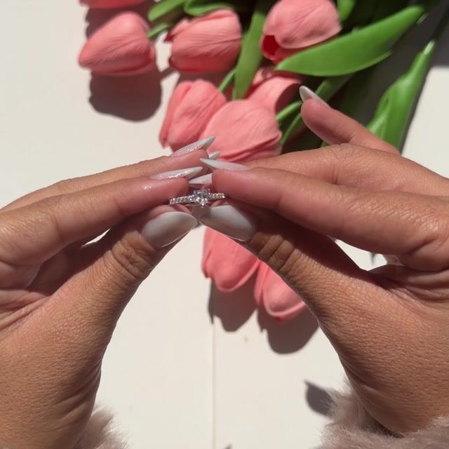 Video de Anel Fantine · Prata 925 · Coração 0,5ct · Solitário Pedra Alta