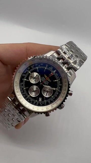 Video de Breitling Navitimer 43mm - AÇO/MOSTRADOR PRETO