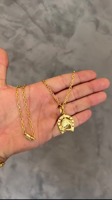 Video de Cordão e pingente cadeado 2 mm