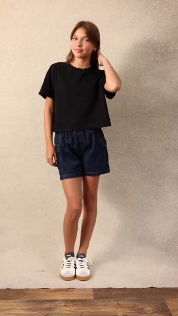 Video de Shorts Jeans Tainara 8448