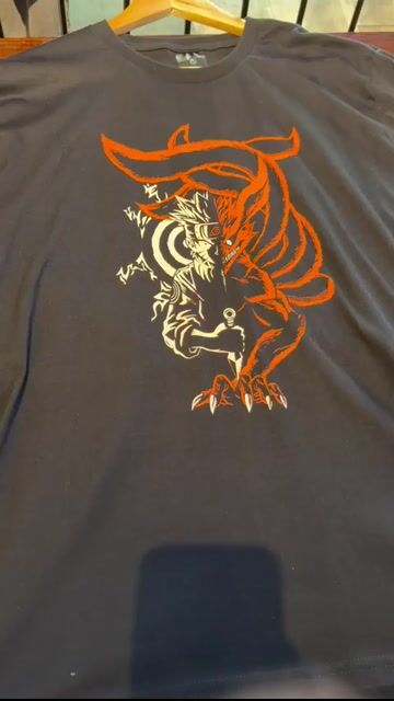 Vídeo de Camiseta Naruto e Kurama