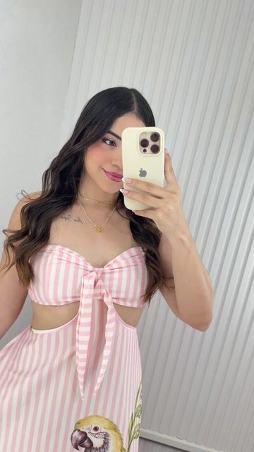 Video de Vestido longo laço