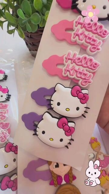 Vídeo de Cartela presilha hello Kitty
