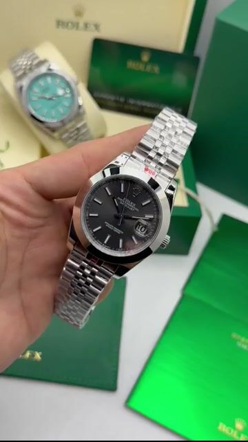 Video de Datejust 40mm - AÇO/MOSTRADOR CINZA