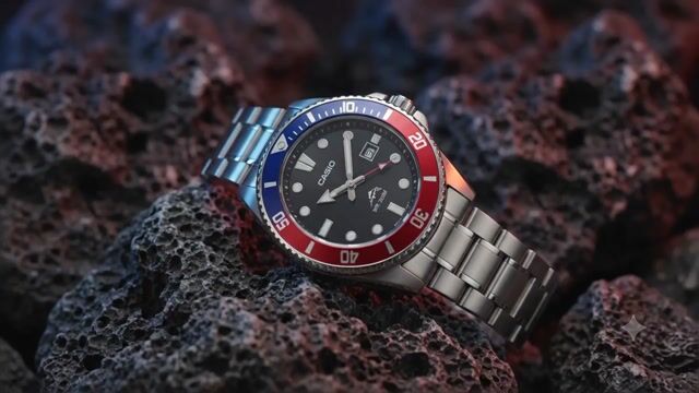 Vídeo de Relógio Casio Masculino Collect Analógico Prata MDV-107D-1A3VDF