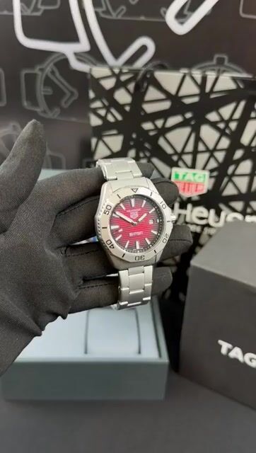 Video de TAG Heuer Aquarecer Solargraph 43mm - AÇO/MOSTRADOR VERMELHO