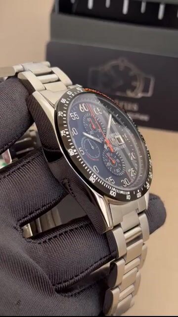 Video de TAG Heuer Mônaco Grand Prix 44mm - AÇO/MOSTRADOR PRETO E CINZA