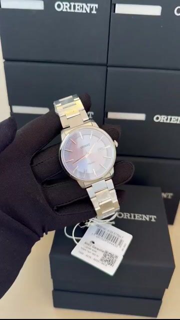 Video de Orient Eternal Slim MBSS1468 40mm - AÇO/MOSTRADOR AZUL