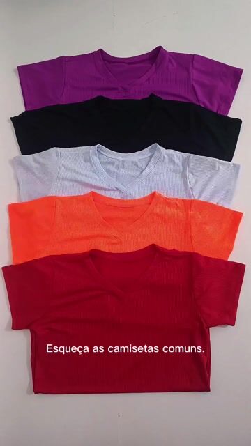 Vídeo de Camisa fitness intense confortavel poliamida dry fit treino fitness e social