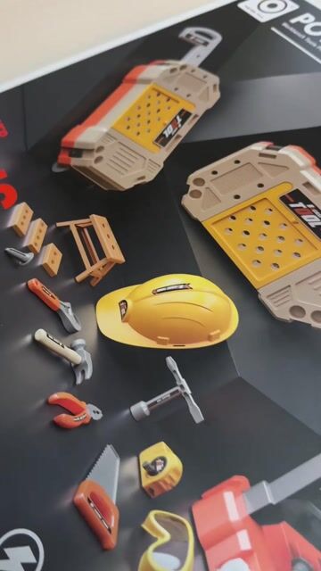 Video de Set herramientas de juguete para niños
