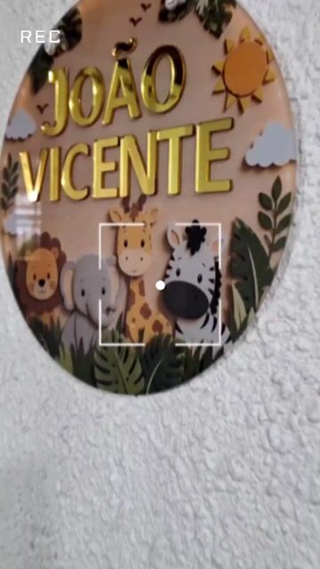 Video de Enfeite de Porta Safari 25 cm