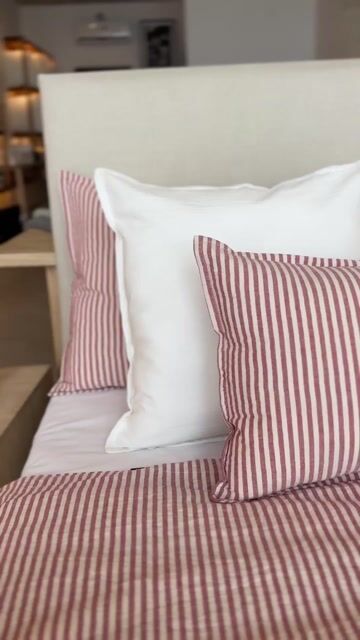 Video de FUNDA DE ALMOHADÓN HARMONY BORDO 70x50cm