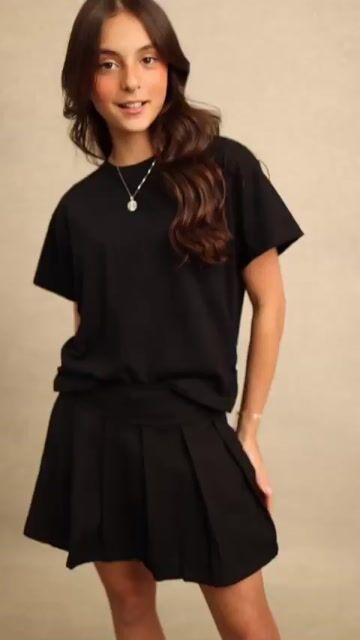 Video de T-Shirt em Malha de Algodão Camila 8926