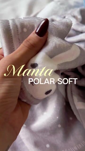 Video de MANTA POLAR SOFT- CONEJO GRIS