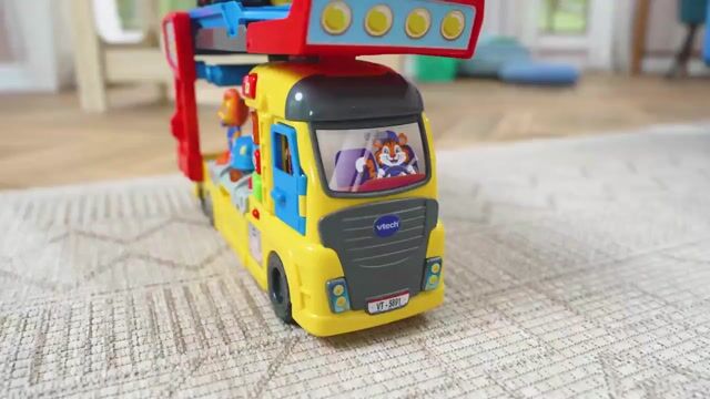 Video de Pista de Carreras y Transportador Interactivo con Taller Mecánico (12-36 Meses)