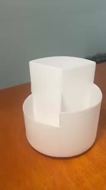 Video de Organizador de Cosméticos y Maquillaje con 3 Divisiones