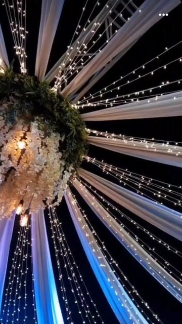 Video de Carpa techos 1000 luces led arroz Eventos