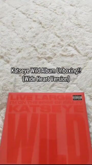 Video de Katseye - Wild (Retailer ver.) Album Cd + Libro 2026 Original