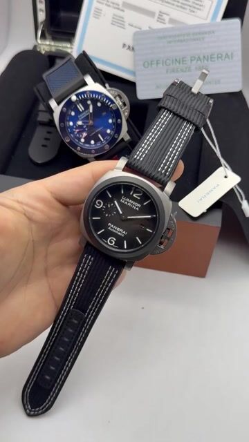 Video de Panerai Luminor Marina 47mm - AÇO /MOSTRADOR PRETO - NYLON