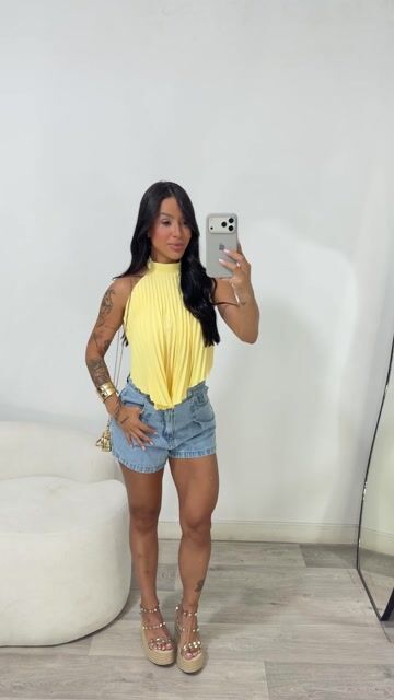 Vídeo de Calça jeans BICOLOR