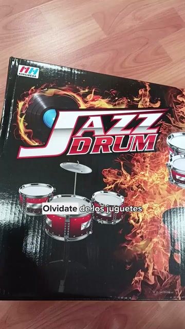 Video de Drum Jazz Bateria Infantil Con Platillo Y Banquito