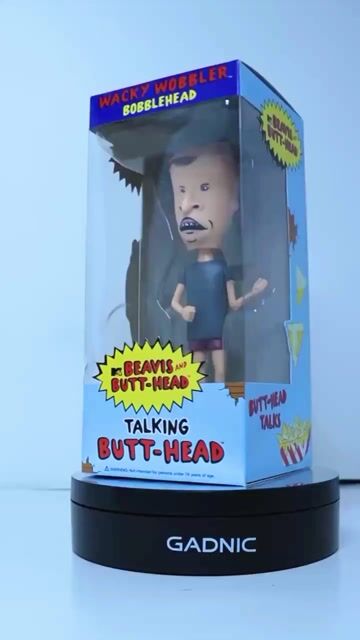 Video de Funko Wacky Wobbler Beavis & Butt-Heard Talking Butt-Head