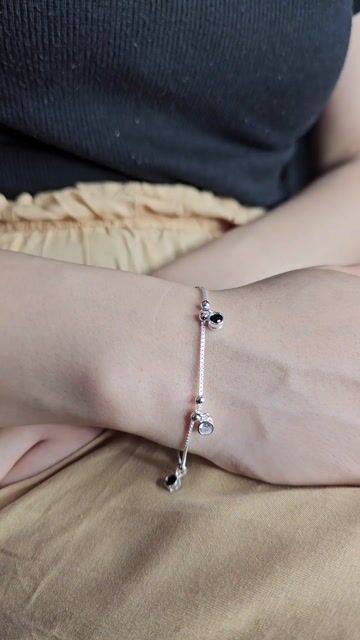 Video de Pulsera Plata 925 Dijes Susano 17cm Extensible A 20cm C1977 Plateado 5.4 Cm 17 Cm