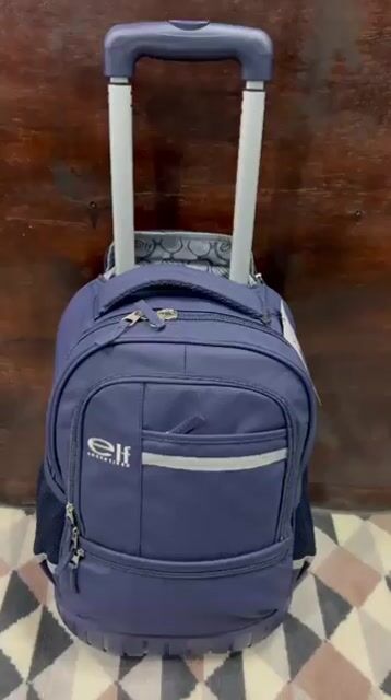 Video de MOCHILA ELF CON CARRO AZUL