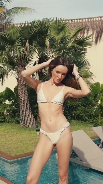 Vídeo de Biquíni Cortininha Macramê Off White – Terraza