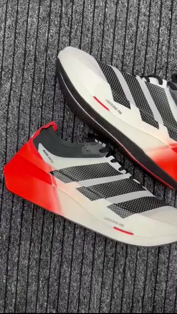 Video de Adidas Adizero Dropset Elite Branco Laranja Importado Premium