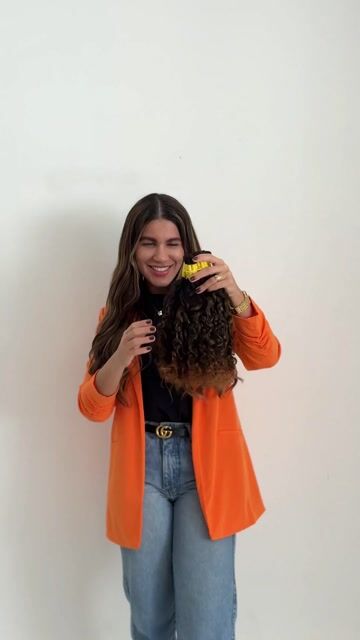 Video de Cabelo Humano Vietnamita - Cacho Caipira Iluminado (Semi Limpo)