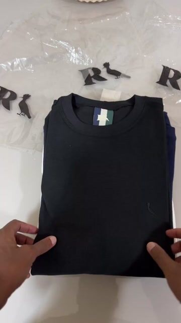 Video de Texturizada manga longa Rsv preta
