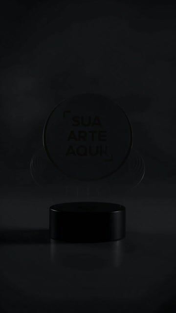 Video de Luminária LED 3D de Mesa - Logotipo Personalizado - PREMIUM