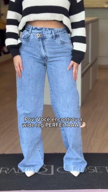 Vídeo de CALÇA WIDE LEG KIARA