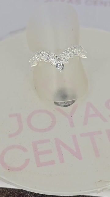 Video de Anillo Plata 925 Con Piedras V C2039