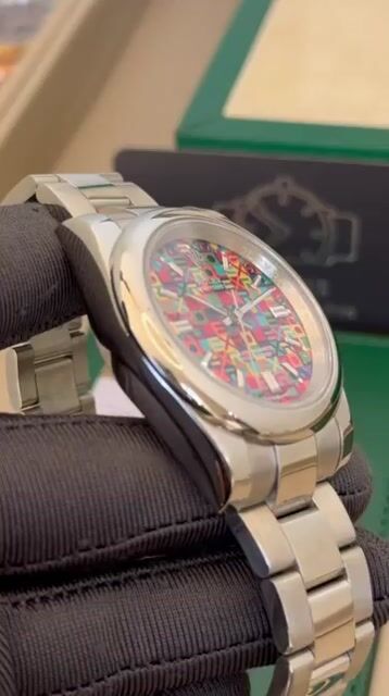 Video de Oyster Perpetual 39mm - AÇO/MOSTRADOR COLORS