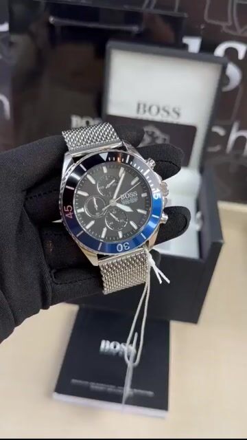 Video de Hugo Boss Ocean Edition 1513742 46mm - AÇO/MOSTRADOR PRETO